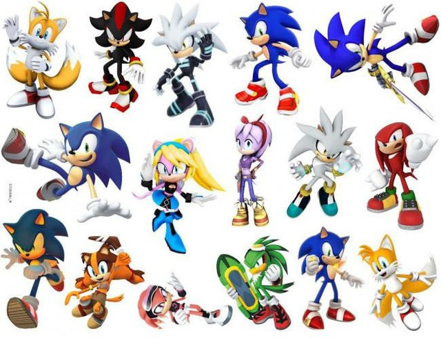 SolaceStone Selbstklebender Wandaufkleber mit Sonic Muster in Multicolour für Kinderzimmer, Wohnzimmer, Schlafzimmer und Flur - Bild 1