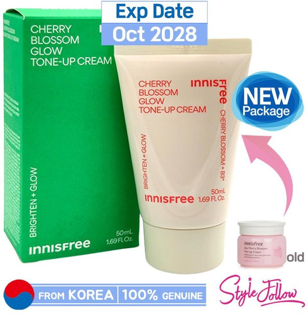 Innisfree Kirschblüten-Glanz-Tönungscreme, 50 ml, Gesicht - Bild 1
