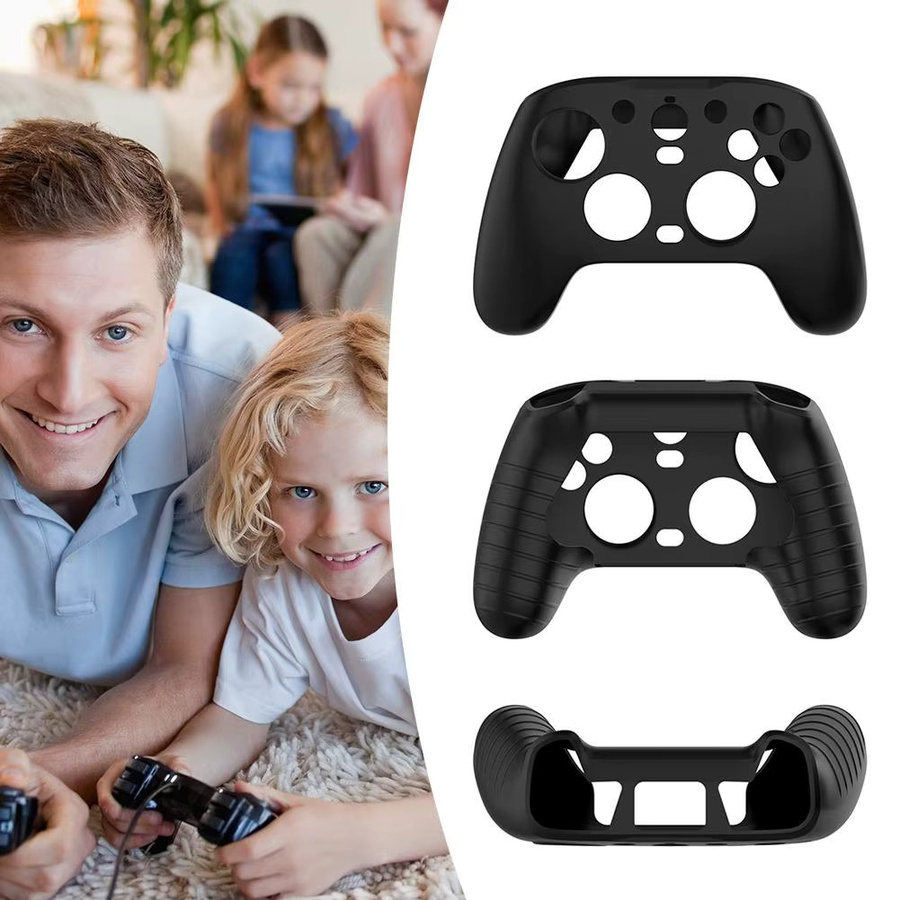 GameSir Silikon Schutzhülle für G7 Pro und G7 SE in Schwarz, stoßfeste und staubdichte Anti-Rutsch Abdeckung für deinen Game Controller - Bild 3