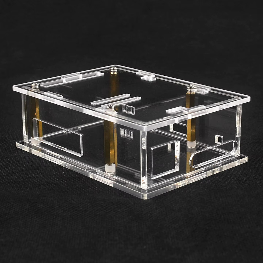 Transparente Acrylgehäuse Schutzbox für JC-ESP32P4-M3 ESP32-P4 und ESP32-C6 Entwicklungsboards - Bild 3