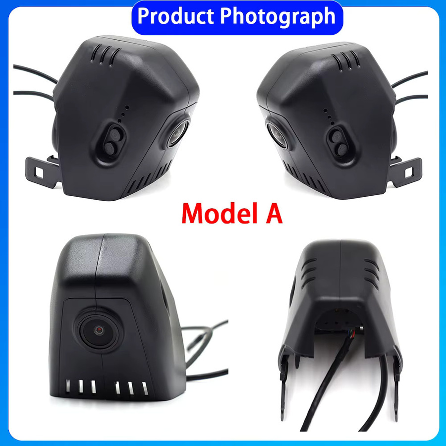 HighCam 4K UHD Dashcam Set mit Front- und Heckkamera für BMW 5er 6er 7er Serie G30 G31 M5 F90 G32 G11 G12 M6 M7, WLAN Videorekorder in Schwarz - Bild 3