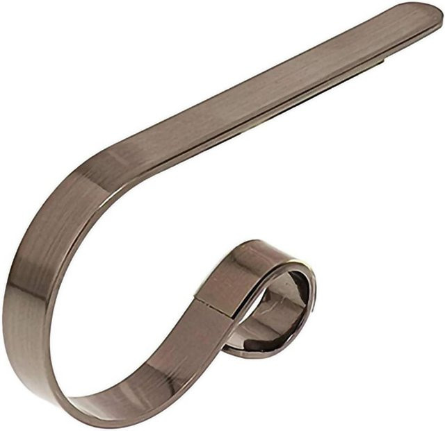 OutsideWorld Weihnachtsstrumpf-Haken aus galvanisiertem Metall in Silber - Bild 1