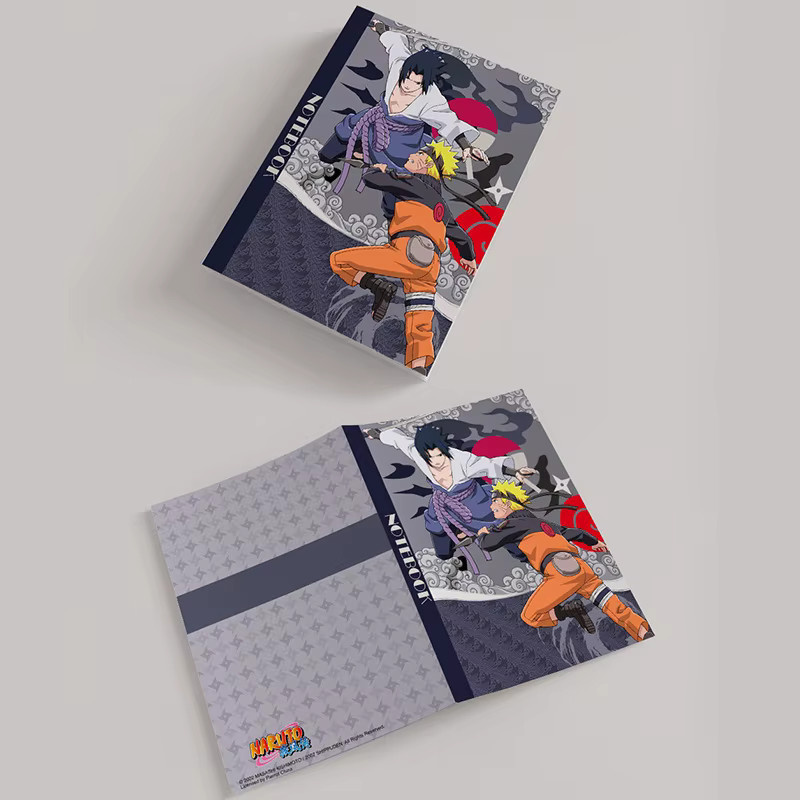 XINGHEDONGMAN Naruto Notizbuch mit Sasuke Uchiha Itachi Gaara Orochimaru und Kakashi Motiven, Mehrfarbig - Bild 2