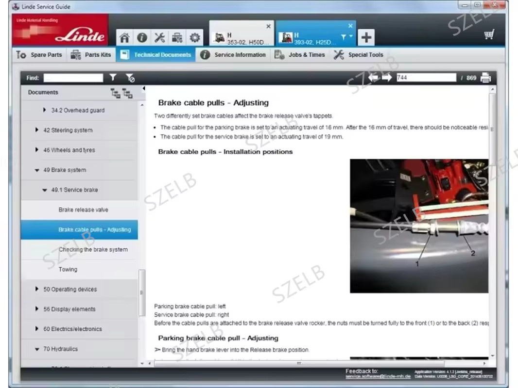Linde Service Guide LSG 5.2.2 U0310 mit Installationshilfe und Unlocked Keygen - Bild 3
