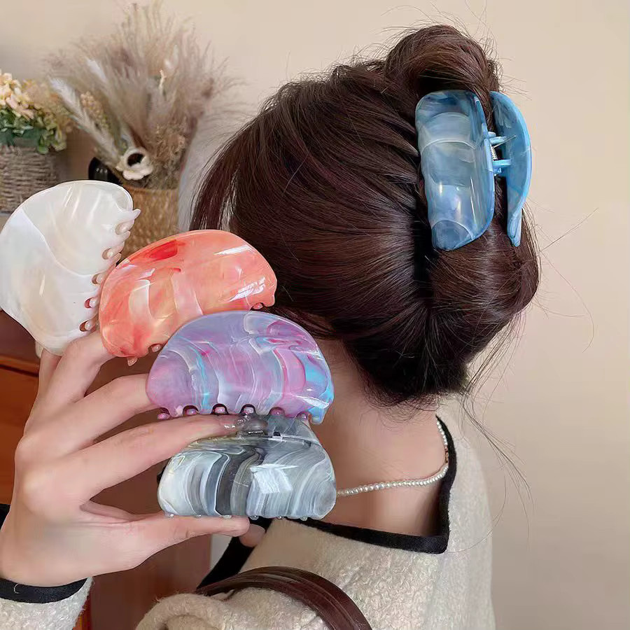 ZYFHTT Haarspange für Damen, Haifischklammer - Bild 2