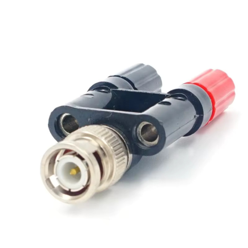 BNC-zu-Banana-Adapter mit BNC-Stecker auf Dual-4-mm-Bananenbuchse als RF-Koaxial-Splitter für deine Testgeräte - Bild 2