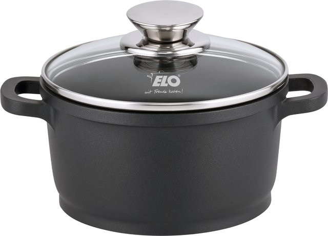 ELO Alucast Kochtopf Schwarz Durchmesser: 16 cm - Bild 1