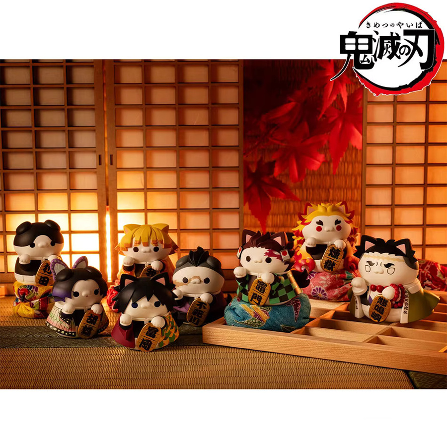 Bandai Demon Slayer Mini-Figuren, 8-teiliges Set, Actionfiguren - Bild 3