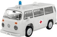 COBI Volkswagen T2b Krankenwagen Klemmbaustein Set in Grau im Maßstab 1:35 - Bild 1