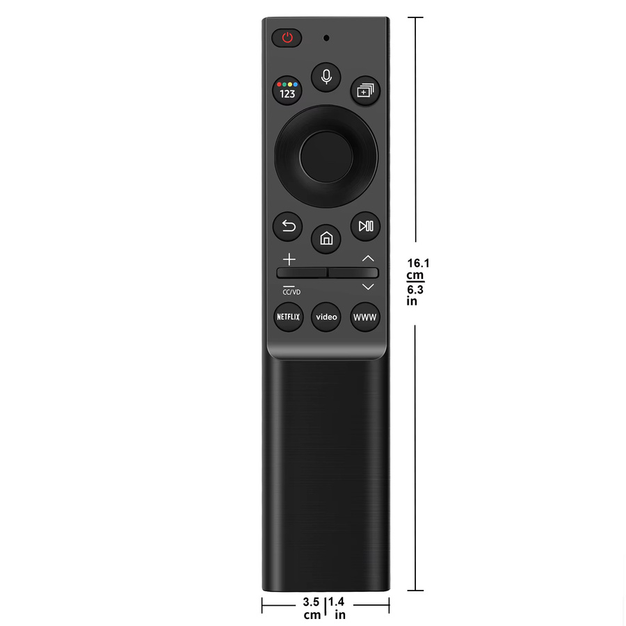 Samsung Sprachfernbedienung Ersatz-Controller für QLED Smart TV in Schwarz (BN59-01357A BN59-01357F BN59-01357P) - Bild 2