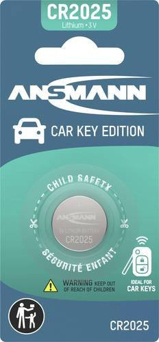 Ansmann CR2025 Lithium Knopfzelle Silber 1 Stück - Bild 1