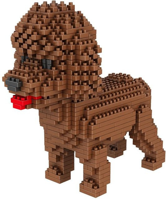 Linyi toy Teddy Hund Konstruktionsspielzeug, ab 14 Jahren - Bild 1