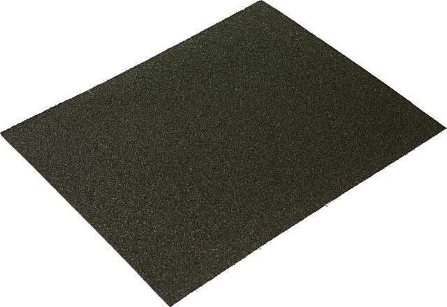 LUX-TOOLS Metall-Schleifpapier K40 Schwarz für die manuelle Anwendung - Bild 1