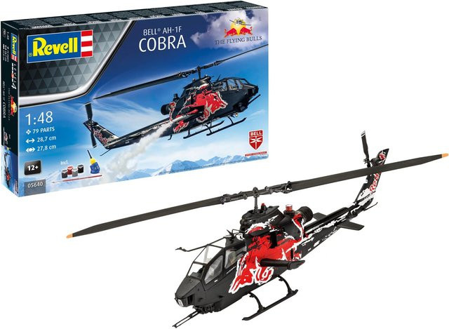 Revell Flying Bulls AH-1 Cobra, Geschenkset, 1:48, ab 12 Jahre - Bild 1