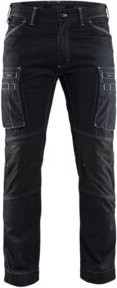Blakläder Service Bundhose in Marineblau und Schwarz mit Cordura, Konfektionsgröße 25 - Bild 1