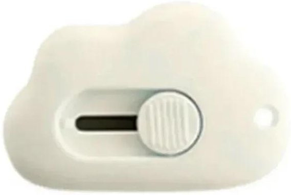 Mango Event Mini Tragbares Utility Messer Kaninchen Wolke in Weiß - Bild 1