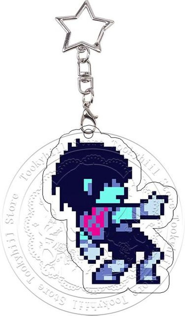 CHIC STUDIO Schlüsselanhänger Acryl, blue, 4-5cm, Unisex - Bild 1