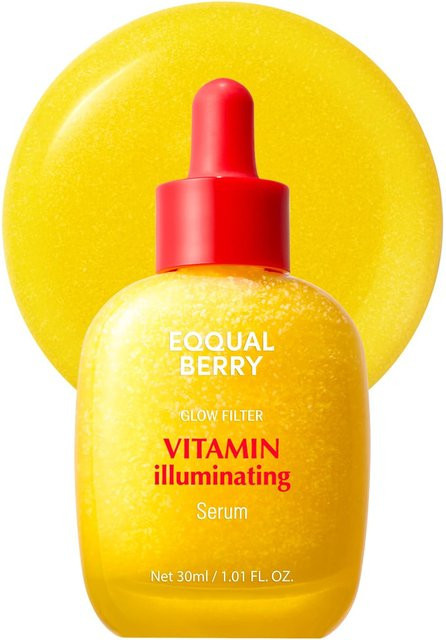 EQQUALBERRY Vitamin Aufhellendes Serum, 30 ml, Vitamin C, Niacinamid - Bild 1