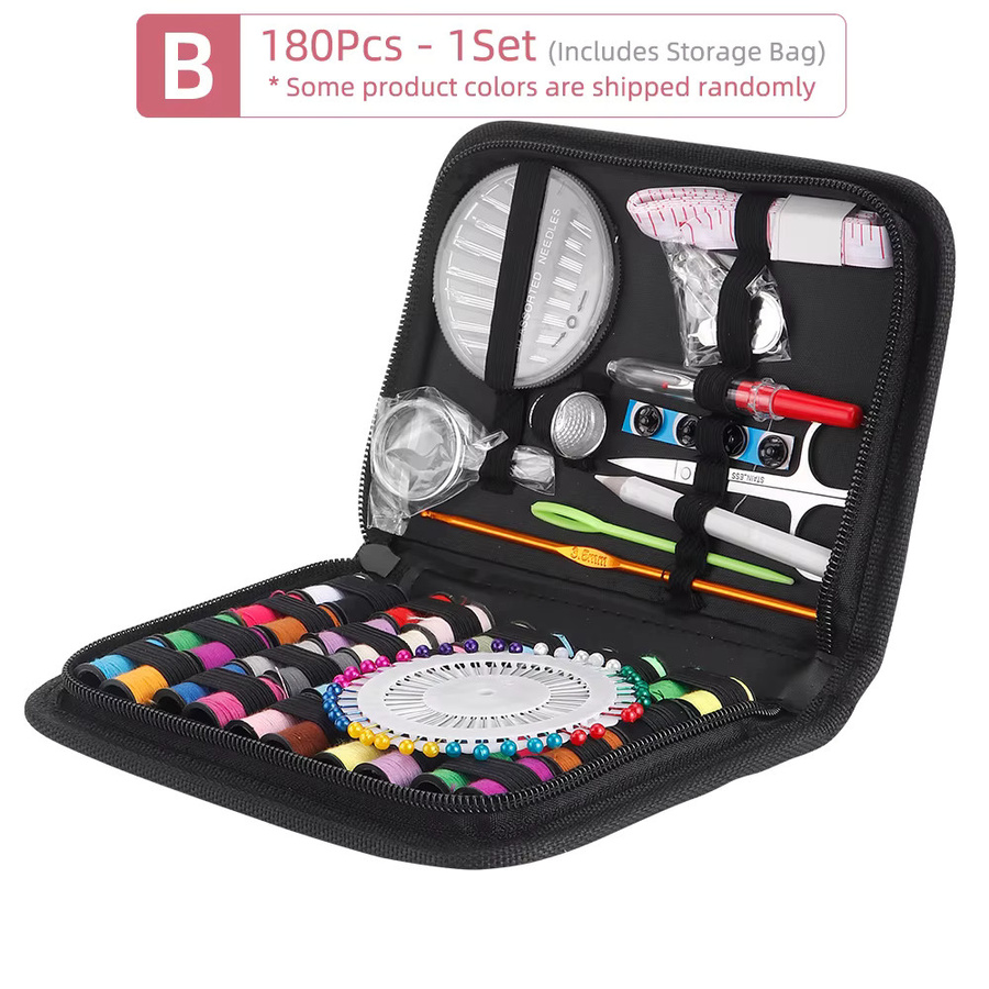 QJH Nähzubehör-Werkzeugset zum Nähen und Basteln in Multicolour für Zuhause und Reisen - Bild 3