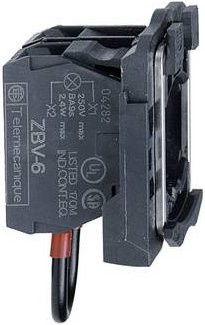 Schneider Electric ZB5AV156 Lampenfassung ZB5 in Schwarz mit BA 9s Fassung und 250V - Bild 1