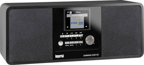 Imperial DABMAN i200 CD Radio-System mit Bluetooth, Wi-Fi und Internetradio in Schwarz - Bild 1
