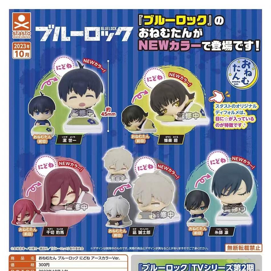 Yiran toy 1 Blue Lock Actionfigur Bachira Meguru Nagi Seishiro Chigiri Hyoma Isagi Yoichi Modell Spielzeug - Bild 2