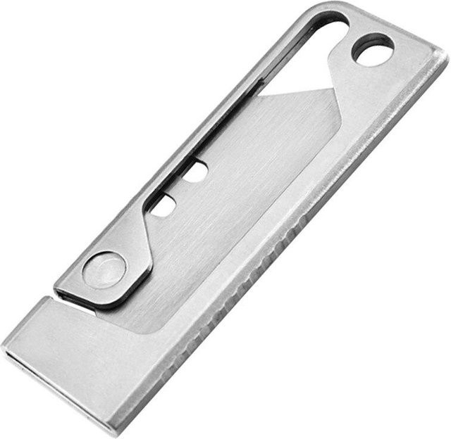 Explorer Outdoors EDC Klappmesser aus Edelstahl in Weiß - Bild 1