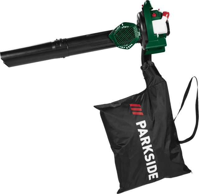 PARKSIDE Benzin-Laubsauger und -bläser PBLS 26 B2 in Grün-Schwarz - Bild 1