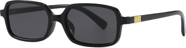 Dote Sonnenbrille, oval, Damen, Vollrand, Kunststoff, black - Bild 1