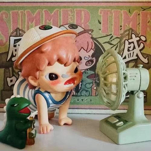 POPMART Hirono Serie Sommer Zeit Actionfigur Mystery Box Blind Box Spielzeug - Bild 2