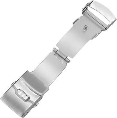 Puntos Uhrenschnalle, Edelstahl, Silber, 16mm, Unisex - Bild 1