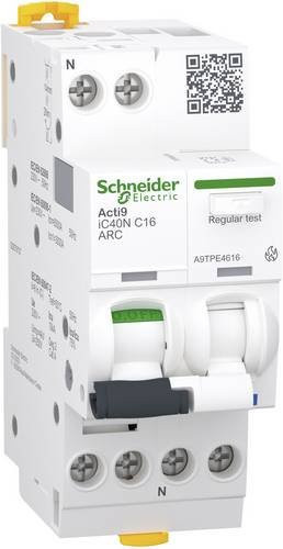 Schneider Electric A9TPE4616 RCBO Fehlerlichtbogen-Schutzeinrichtung in Weiß - Bild 1