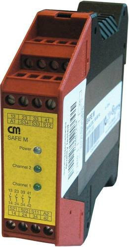 CM Manufactory Nachschaltgerät SAFE M 24V DC/AC in Rot - Bild 1