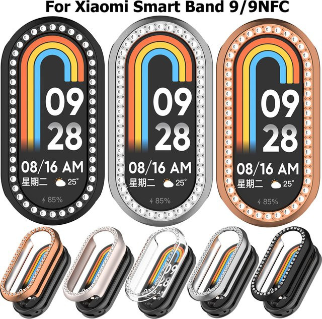 Xiaomi Schutzhülle für Mi Band 9 9NFC, Diamond Edge, transparent - Bild 1