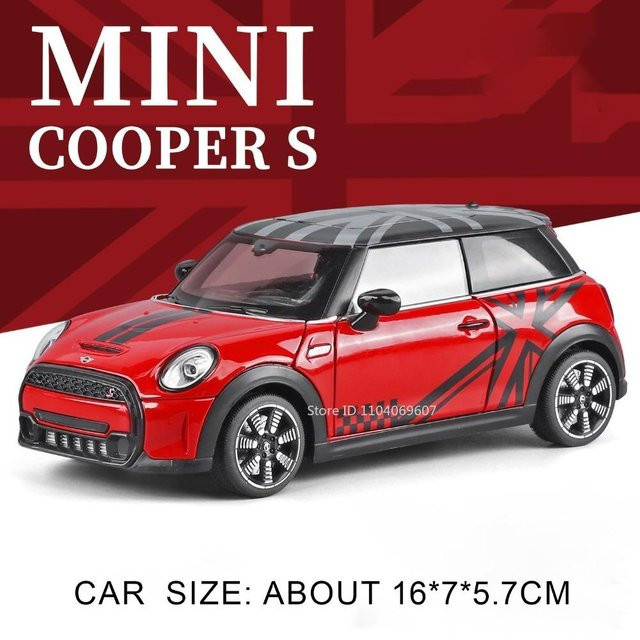 Linyi toy car Mini Cooper Modellauto, 1:24, ab 14 Jahren - Bild 1
