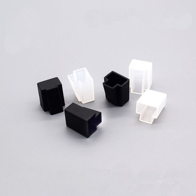 OULLX RJ45 Ethernet Stecker Abdeckung in Weiß für Cat5e Cat6 Cat7 Cat8 Netzwerkkabel zum Schutz der LAN-Stecker - Bild 1