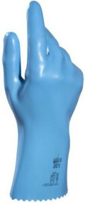 MAPA Chemikalienhandschuh Jersette aus Latex in Blau mit EN 388 Schutzstandard - Bild 1