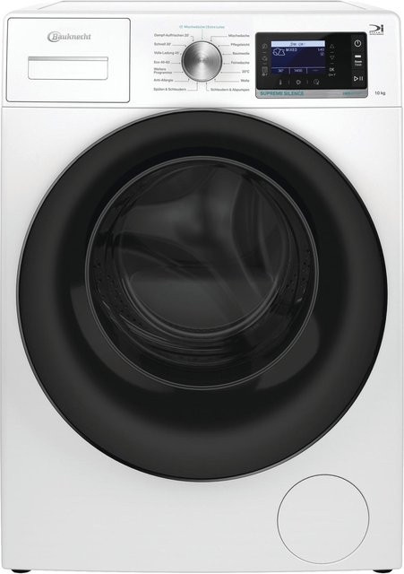 Bauknecht Frontlader-Waschmaschine B6R 08E SILENCE DE in Weiß mit 10,0 kg Waschkapazität und Aquastop - Bild 1