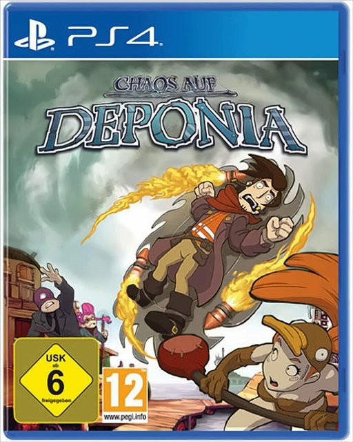 Chaos auf Deponia Adventure von Daedalic Entertainment in Multicolor - Bild 1