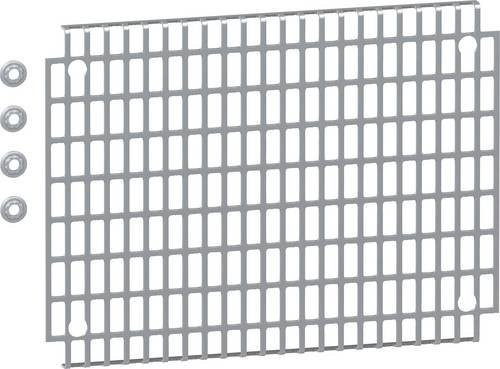 Schneider Electric AM1PA3015 Montageplatte aus verzinktem Stahl in Silber, B: 22,8 cm, L: 34,9 cm - Bild 1