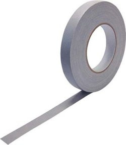 Cellpack Gewebeband grau B: 25 mm, L: 50 m, No. 90 - Bild 1