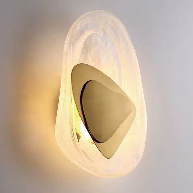 Claeted LED Wandlampe in Gold/Schwarz für Schlafzimmer und Wohnzimmer als moderne Dekoration - Bild 2