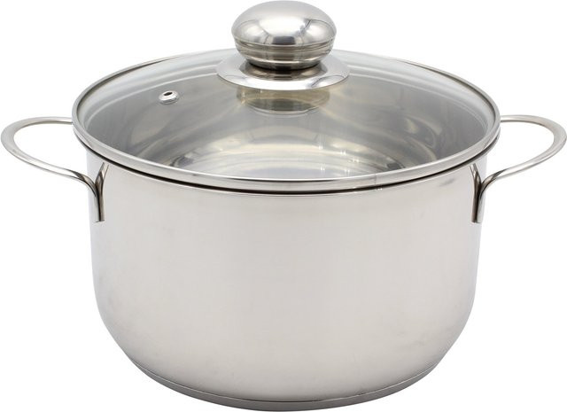 Karl Krüger Fleischtopf Saturn aus Edelstahl in Grau/Silber Ø 20 cm - Bild 1