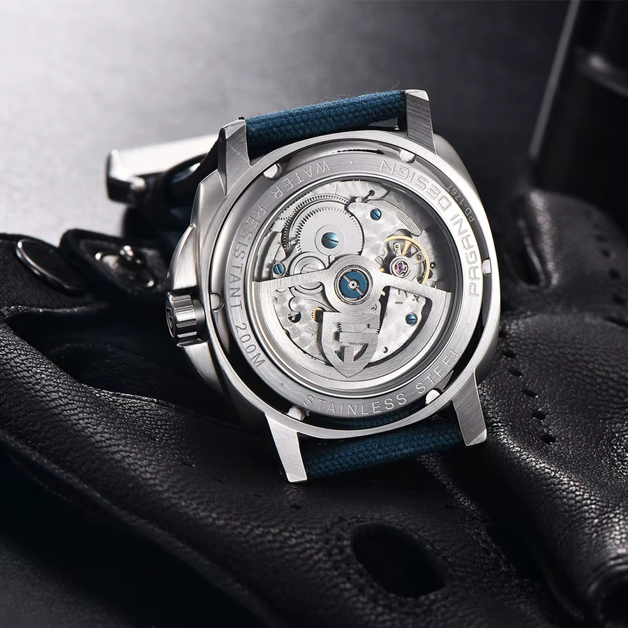 PAGANI DESIGN Armbanduhr Automatik, Edelstahl, Saphirglas, Herren - Bild 6