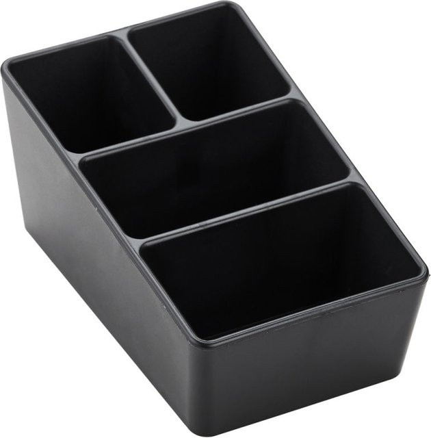 Heywood Emberton Ausstattungsorganisator, 12 Stück, Schwarz, B/H/T: 12,5 x 5,8 x 8 cm - Bild 1