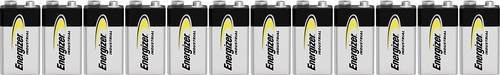 Energizer Industrial 9V Block-Batterie Alkali-Mangan 6LR61, 12 Stück - Bild 1