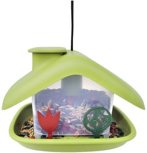 Plastia Vogelfutterhaus in Grün aus Kunststoff - Bild 1