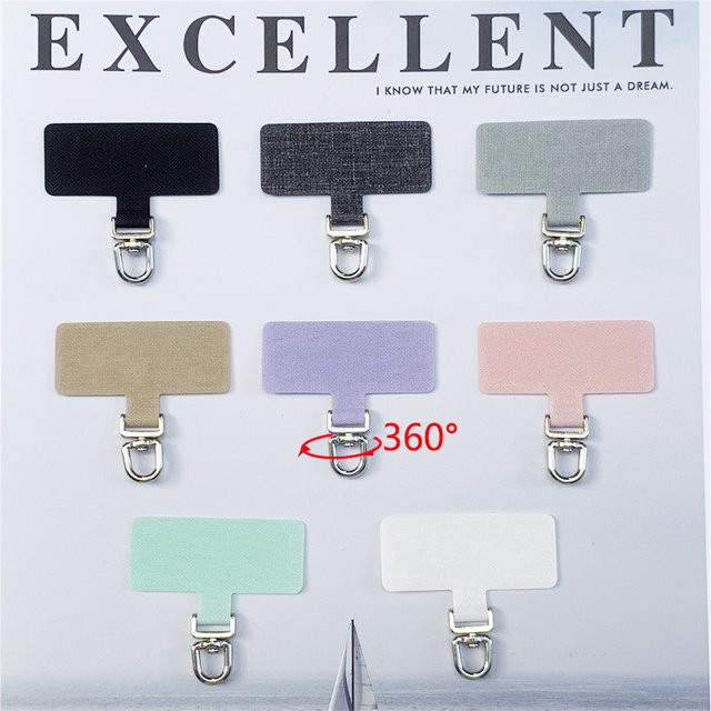 DOLANBIA 360 Grad drehbares Telefon Lanyard Patch aus Nylon für Handyhüllen und Sicherheitsketten - Bild 1