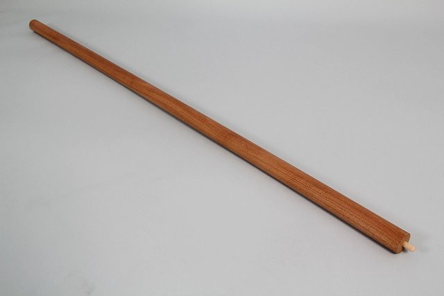 Dieda Handlauf rund Sapelli in Braun, Durchmesser: 4 cm, Länge: 150 cm - Bild 1