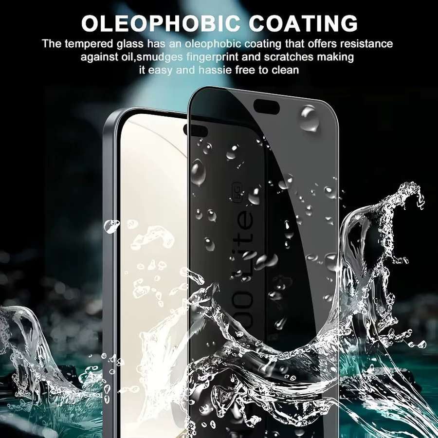 5er Set Gehärtetes Glas Displayschutzfolie Full Cover für Apple iPhone 17 Pro Max 16 15 14 Plus 13 12 11 XR X XS Max Pro Mini in Transparent - Bild 4